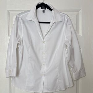 Jones New York White Blouse